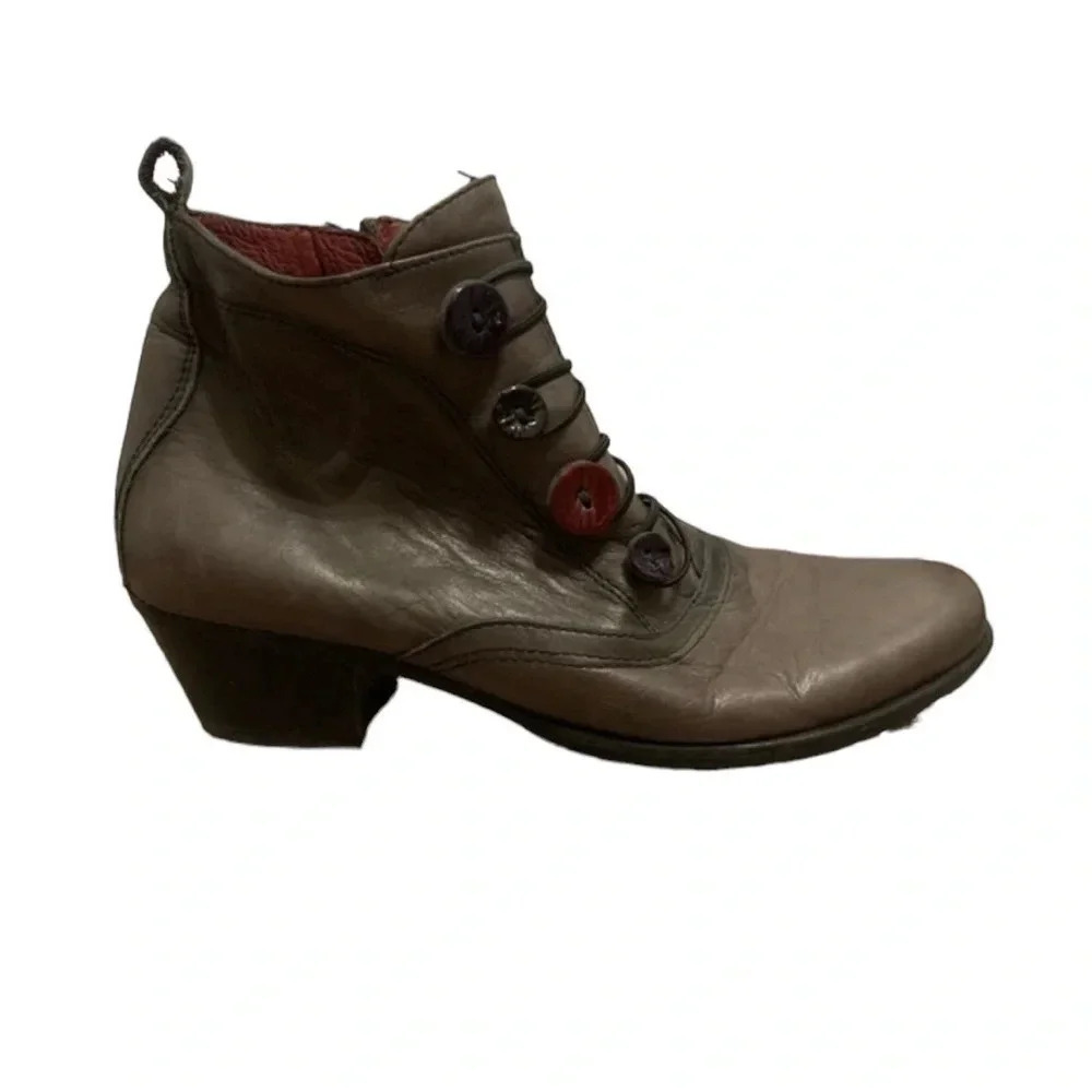 Hispanitas Victorian Style Ankle Booties 39